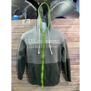 Wicked Broadway Musicals Hoodie Hooded Pullover Sweatshirt for Men Women Medium